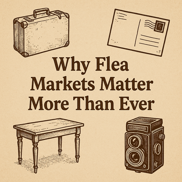 Why Flea Markets Matter More Than EverHey everyone! Today I want to share a thought that’s close to our hearts here at FleaMarkets.website — and hopefully to yours too.In a world dominated by fast fashion, mass production, and big box stores, flea markets are one of the few places that still feel real. They’re living, breathing ecosystems of creativity, history, and human connection.At a flea market, every item has a story. That cracked leather suitcase? It traveled the country in someone’s trunk. That old postcard? It was once mailed with love. That handmade table? It was built by someone’s grandfather. You won’t find that in a shopping mall.But it’s not just about the stuff. It’s about the people.🧓 The retired couple selling antique books they’ve collected for 40 years.👩‍🎨 The young artist turning discarded items into beautiful upcycled decor.👨‍👩‍👧 Families spending their Sunday together in the fresh air, bartering, browsing, laughing.Flea markets are community. They’re culture. They’re sustainability in action.So whether you’re a casual browser, a die-hard picker, a vendor, or someone who just loves the vibe — you’re part of something special. And this community is here to keep that spirit alive.Let’s use this space to:💬 Share our favorite markets and finds📷 Post photos of booths, bargains, and beautiful junk🤝 Ask for help or advice on selling, pricing, or restoration🗺️ Help travelers find hidden gems across the U.S.You don’t have to be an expert — just passionate.We’re so glad you’re here. Welcome to the tribe. ❤️— The FleaMarkets.website Team